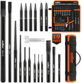 19-Piece Punch and Chisel Set, Pin Punches, Center Punch, Alignment Tools
