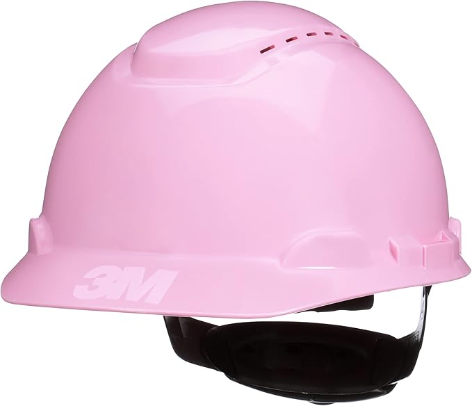 3M Hard Hat SecureFit H-700 Series Cap Style Safety Helmet with Uvicator Sensor, 4-Point Pressure Diffusion Ratchet Suspension