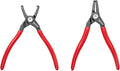 TEKTON 7 Inch 90-Degree Retaining Ring Pliers Set, 2-Piece | PRR90004