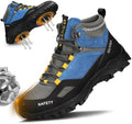 GUSAYEX Steel Toe Boots for Men Puncture Resistant Work Boots