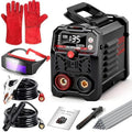 110V Welder Machine with Pulse, 20-200A 2-IN-1 STICK/TIG (Black)