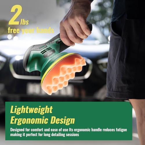 BATOCA S3 Cordless Car Polisher DA Buffer with 1pc 2.0Ah Battery