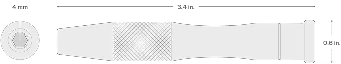 TEKTON 4 mm Magnetic Bit Driver | DBA20000