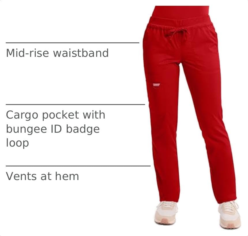 Cherokee WW Revolution Scrubs for Women Tapered Leg Drawstring Pant