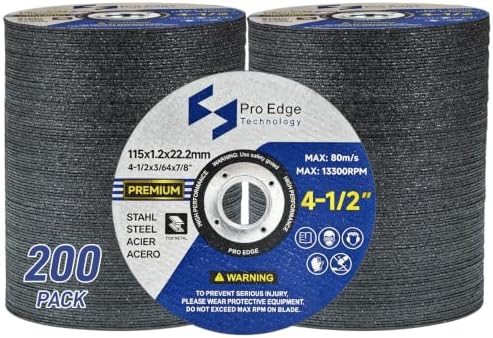 200 Pcs Premium Cut Off Wheels 4-1/2" for Angle Grinder