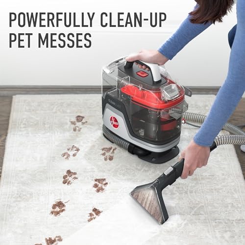Hoover CleanSlate Plus Portable Carpet + Upholstery Spot Cleaner Machine