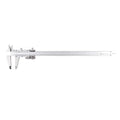 PEC TOOLS 12" / 300mm Vernier Caliper, Precision Stainless Steel Caliper with Fine Adjustment, 0.02mm/0.001" Graduation, 0.03mm Accuracy, for Inside, Outside, Step, and Depth Measuring