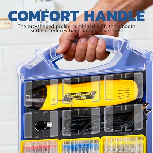 haisstronica Solder Seal Wire Connectors with 350W Mini Heat Gun, 450PCS
