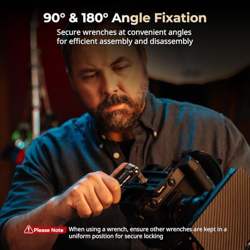 SmallRig x FILM RIOT 10-in-1 Folding Tool Set (Black) - 4375