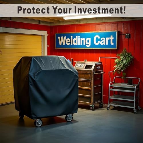 Welding Cart Cover, Fits TIG MIG 3-Tier Weldeing Cart .