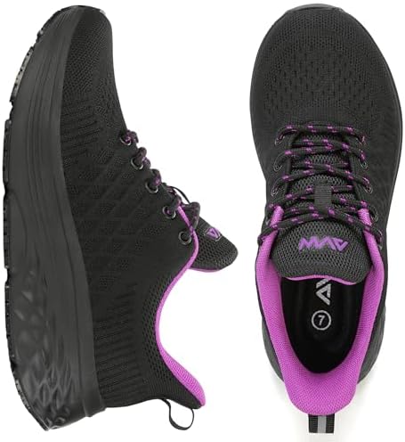 AVW Womens Non Slip Work Shoes Walking Sneakers Food Service Kitchen Shoes