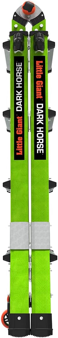 Little Giant Ladder Systems Dark Horse 2.0, M17, 17ft, Multi-Position Ladder, Fiberglass, Type 1A, 300 lbs Weight Rating, (16117-001)