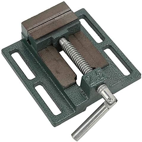 Lock Down Vise Heavy Duty High Precision Milling Machine Bench Clamp Drill Press Vise Tool for Metalworking Cast Iron 5.2 x 5.2 x 1.7 Inches