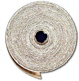 Starcke Premium 2-3/4" Sandpaper Roll - PSA Adhesive Longboard - for Wood, Auto Body, Marine, Paint, Primer, Metal, Plastics, Fiberglass and Composites (2-3/4 Inch X 25 Yards,120 grit)