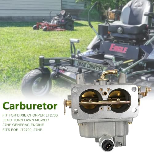 Carburetor Fit for Dixie Chopper LT2700 Zero Turn Lawn Mower 27hp Generac Engine