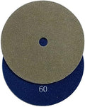 7" Electroplated Diamond Grinding Pad, 50/60 Diamond Grit
