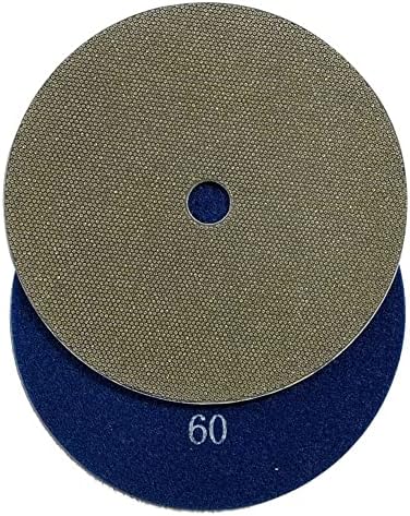 7" Electroplated Diamond Grinding Pad, 50/60 Diamond Grit