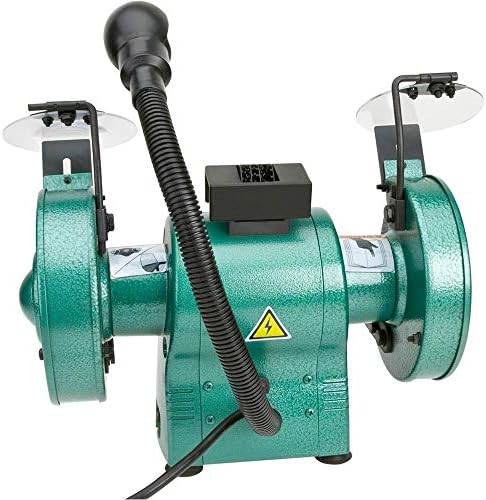 Grizzly Industrial T24463-6" Bench Grinder with Work Light
