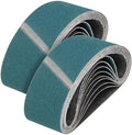 HARFINGTON 3 x 21 Inch Sanding Belts, 20 Pcs 40/60/80/120 Grit Zirconia Abrasive Belt Sander File Belt for Woodworking, Metal Polishing, Knife Sharpener