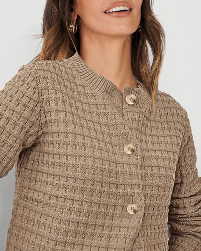 PRETTYGARDEN Women's Fall Lightweight Cardigan Sweaters