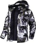 QPNGRP Mens Waterproof Ski Snowboard Jacket Winter Windproof Snow Coat