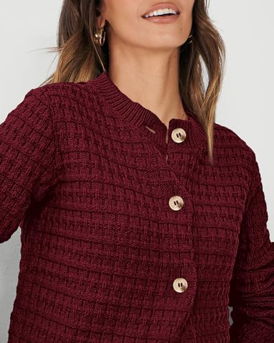 PRETTYGARDEN Women's Fall Lightweight Cardigan Sweaters
