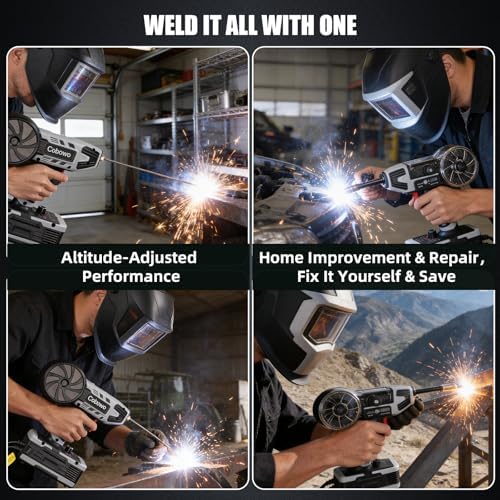 2 in 1 MIG and Stick Welder 250A Portable Handheld- Farm Auto Repair Home