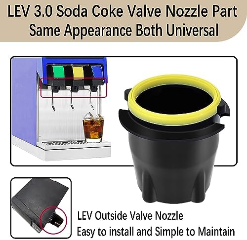 8pcs LEV Coke Soda Valve 3.0 Nozzle Part Model 28545,For Coke Machine Outer Valves Repair or replacement. (8)