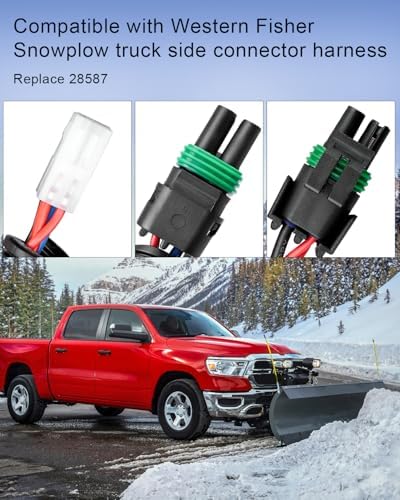 2 Plugs Truck Side Fleet Flex Control Harness 28587