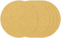 25Pcs Sanding Discs 3In 60Grit Hook and Loop Sandpapers Yellow