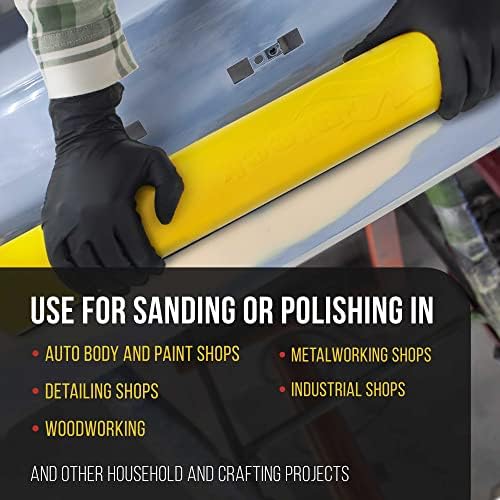 Dura-Gold K-Block Sander Firm & Flex Hand Sanding Block Kit, 9", 16" & 24"