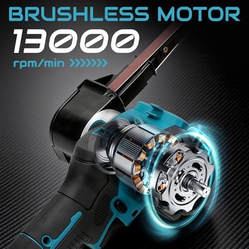 Cordless Mini Belt Sander for Ma-kita 18V Battery(Tool Only)