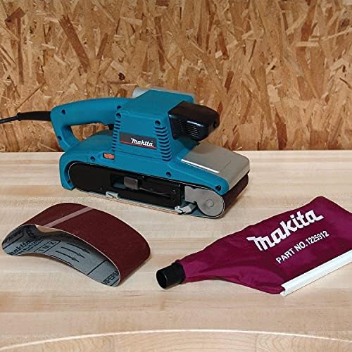 Makita 4"" x 24"" Belt Sander, Blue (9404) (Renewed)