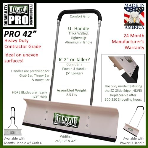 PRO42 PRO Snow Pusher, 42"