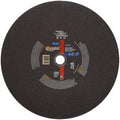 Norton Gemini Long Life Large Diameter Reinforced Abrasive Cut-off Wheel, Type 01 Flat, Aluminum Oxide, 1" Arbor, 20" Diameter x 3/16" Thickness (Pack of 5)