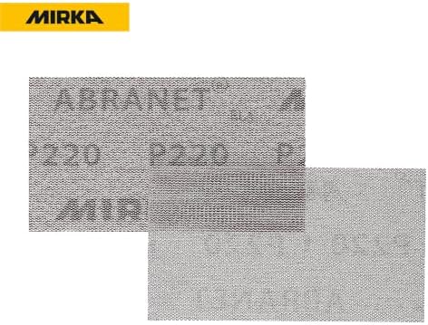 Mirka Abranet Sanding Discs 2.75x5 Inch Hook and Loop 50 Pack