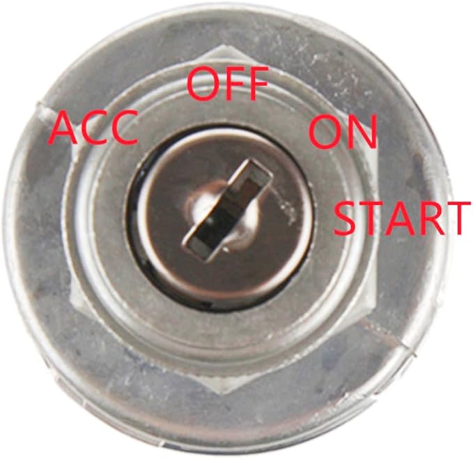 35260-31800 Ignition Switch Replacement for Kubota L Series | Ignition Switch with Keys 4 Position 5 Termials Replacement for Kubota Tractor L-Series L235 L275 L2350DT 3526031800