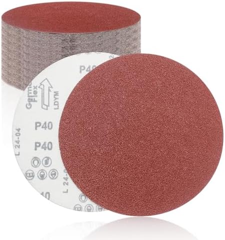30 Pack 12 Inch Sanding Discs 12“Hook and Loop Sandpaper