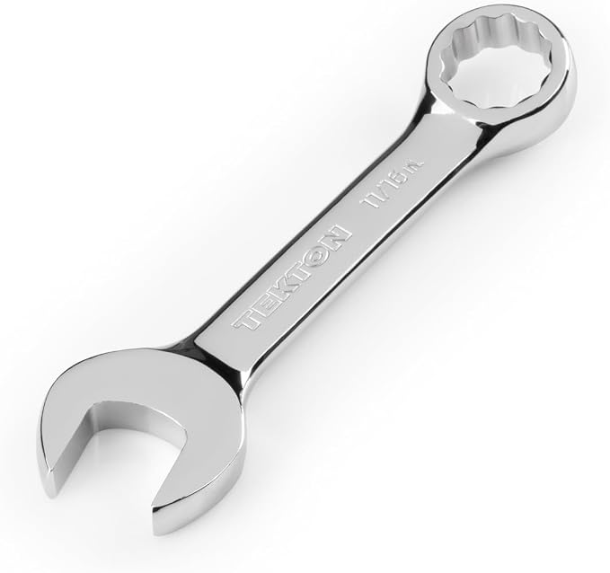 TEKTON 11/16 Inch Stubby Combination Wrench | 18051