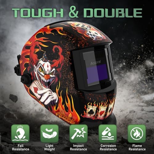 Auto-Darkening Welding Helmet, True Color, Shade 4/9-13