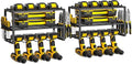SPACECARE Power Tool Organizer- 2 Pack 3 Layers Rack for 8 Drill Holders