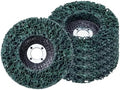 5Pcs 4" x5/8"(Arbor) Paint Stripper Discs for Angle Grinder Green