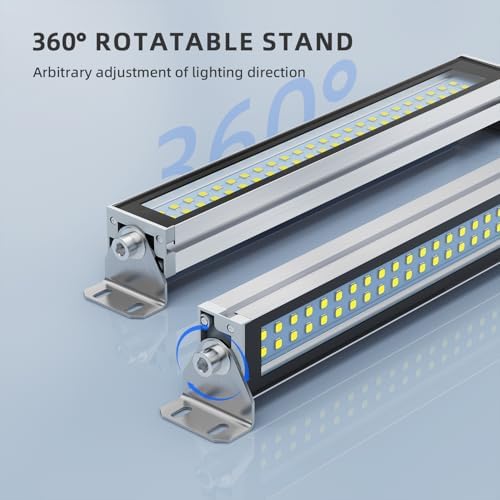 LED Workshop Light, Explosion-Proof Lighting, CNC Machine Work Tube Industrial Lighting, Work Lamp for Machine Tools and Lathe 110V to 220V Universal (40 Watts)