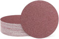 HARFINGTON 10 Pcs 9 Inch Sanding Discs 40 Grit Red Aluminum Oxide