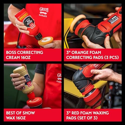 Griot's Garage G8 Correct & Protect Kit for Polishing and Detailing, 11635