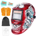 Welding True Color Helmet Auto Darkening Mask with Adjustable Shade Range 4/9-13 for TIG MIG ARC Welder Hood…