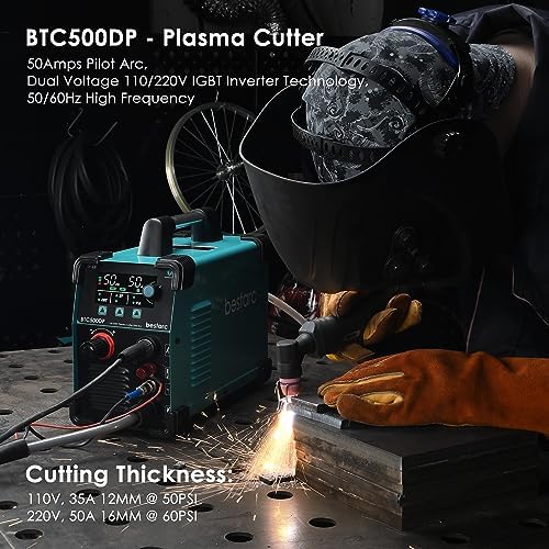 Pilot Arc Plasma Cutter-BTC500DP 7Gen & AG60P Consumables Kit 50PCS