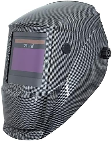 Antra Digital Solar Power Auto Darkening Welding Helmet - DP3-001X True Color 3/5-13 w/Tack Mode, Shade Lock, Two Step Delay, Low TIG Rating 2A - Precision Protection for Welding Excellence