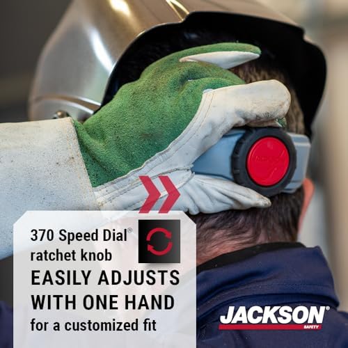 Jackson Safety HLX100 Passive Welding Helmet, Shade 10 Filter - ANSI Z87.1