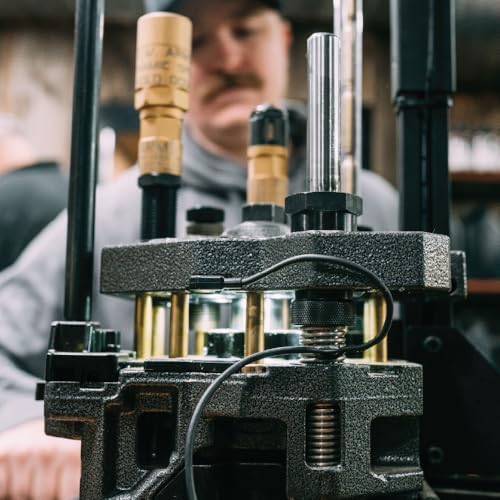 Frankford Arsenal X-10 Progressive Press with 10 Stations, Case Feeder, Automatic Rotating Shell Plate and Powder Measure, For Reloading and Gunsmithing